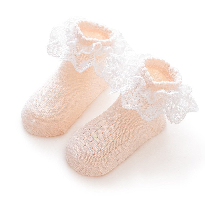 0-3 thn | KAOS KAKI RIBBON BAYI ANAK IMPOR NEWBORN SOCKS PEREMPUAN catalog QN QBX