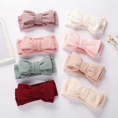 (Big Bow) Bandana bayi headband jumbo premium import pita anak perempuan catalog QUIN NW
