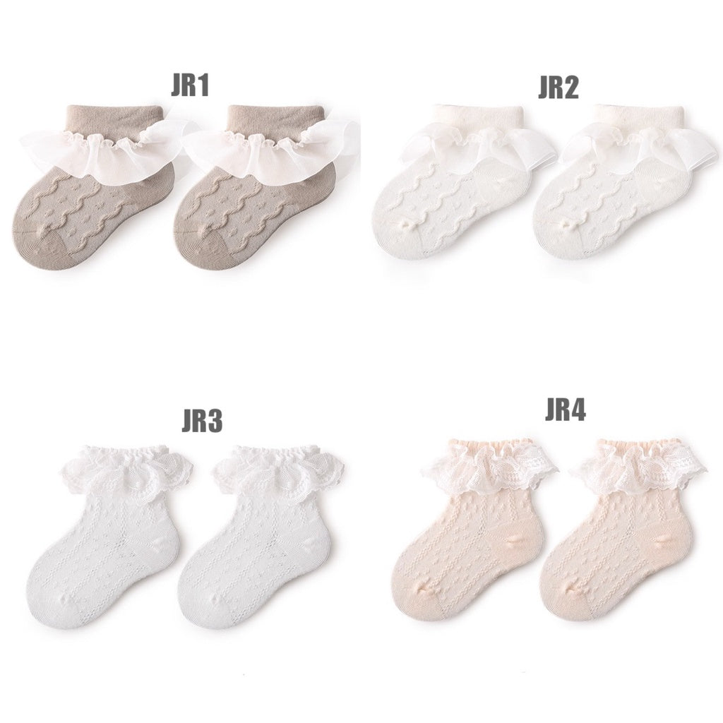 0-3 thn | KAOS KAKI POLOS BAYI ANAK IMPOR NEWBORN SOCKS PEREMPUAN catalog JCZZ JR