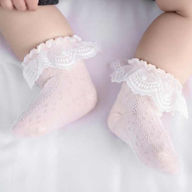0-3 thn | KAOS KAKI POLOS BAYI ANAK IMPOR NEWBORN SOCKS PEREMPUAN catalog JCZZ JR