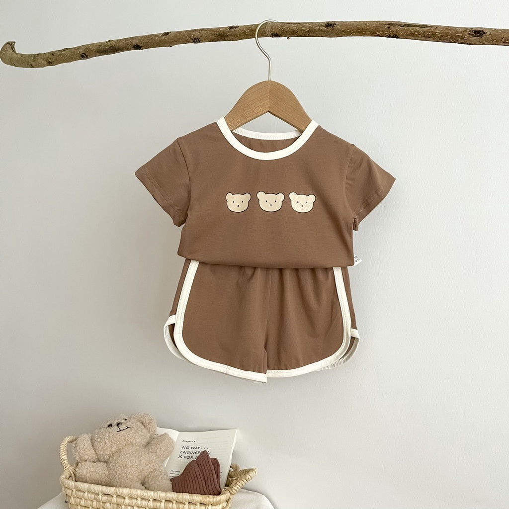 6-24bln SETELAN ATASAN + CELANA ANAK KAOS BAJU ANAK UNISEX Catalog TMGF PL