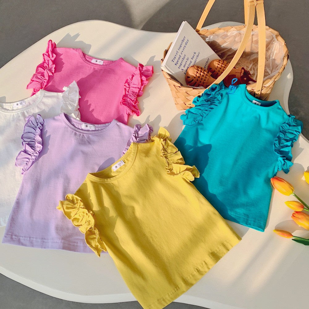 2-6 thn || ATASAN BAJU KAOS BASIC CASUAL BAYI PAKAIAN ANAK PEREMPUAN catalog NXTY TD