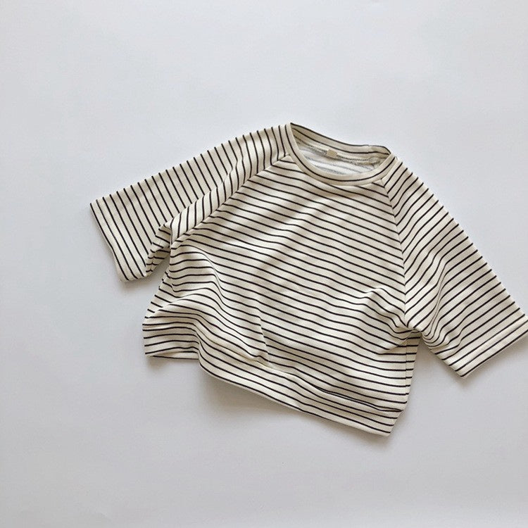 1-5thn | Tshirt Kaos Korea Basic Lengan Panjang Oblong Anak Laki-laki Pakaian Bayi KQHZ catalog KT