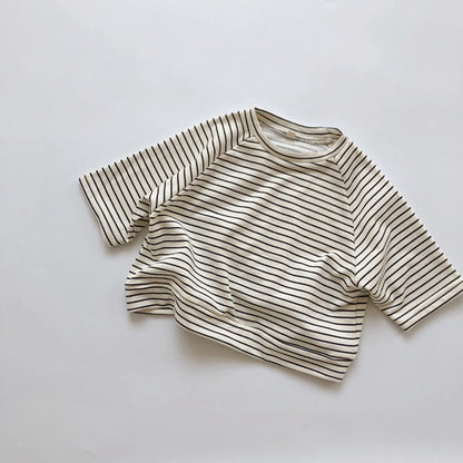 1-5thn | Tshirt Kaos Korea Basic Lengan Panjang Oblong Anak Laki-laki Pakaian Bayi KQHZ catalog KT