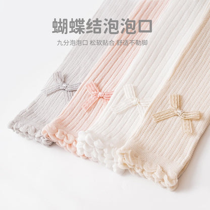 0-4thn | LEGGING STOCKING RIBBON BAYI ANAK / CELANA ANAK PEREMPUAN SOFT IMPOR Catalog QN QBY