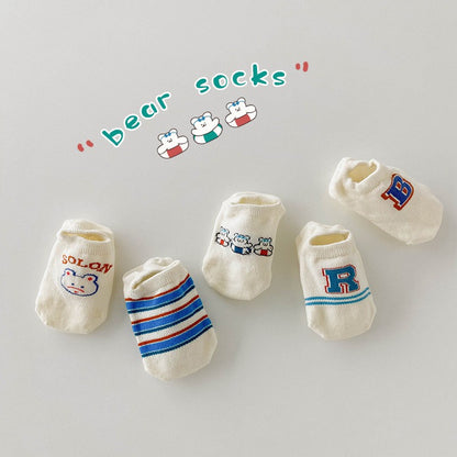 [5PSG] 0-3 thn | KAOS KAKI BAYI ANAK IMPOR NEWBORN SOCKS LUCU KARAKTER KARTUN catalog QN QCA