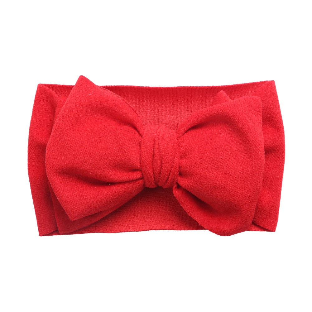 (Big Bow) Bandana bayi headband jumbo premium import pita anak perempuan catalog QUIN NY