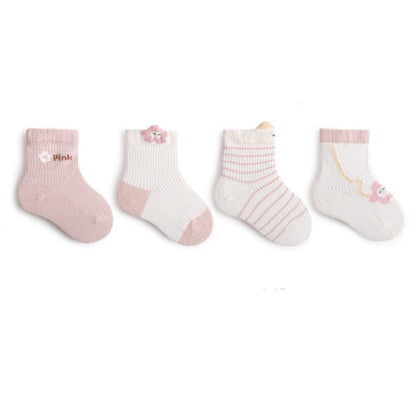 [4 PSG] 0-3 thn | KAOS KAKI BAYI ANAK IMPOR SOCKS LUCU KARAKTER KARTUN Catalog NMBB FR