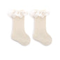 0-3 thn | KAOS KAKI POLOS LACE  BAYI ANAK NEWBORN SOCKS PEREMPUAN catalog NMBB FT