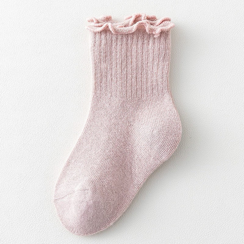 0-5 thn | KAOS KAKI POLOS BAYI ANAK IMPOR NEWBORN SOCKS PEREMPUAN catalog JCZZ JN
