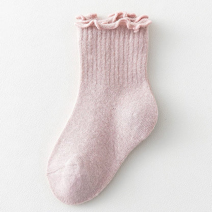 0-5 thn | KAOS KAKI POLOS BAYI ANAK IMPOR NEWBORN SOCKS PEREMPUAN catalog JCZZ JN