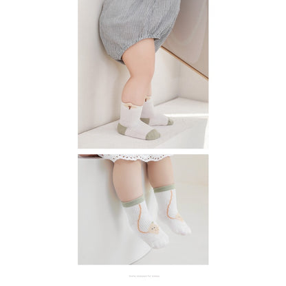 [4 PSG] 0-3 thn | KAOS KAKI BAYI ANAK IMPOR SOCKS LUCU KARAKTER KARTUN Catalog NMBB FR