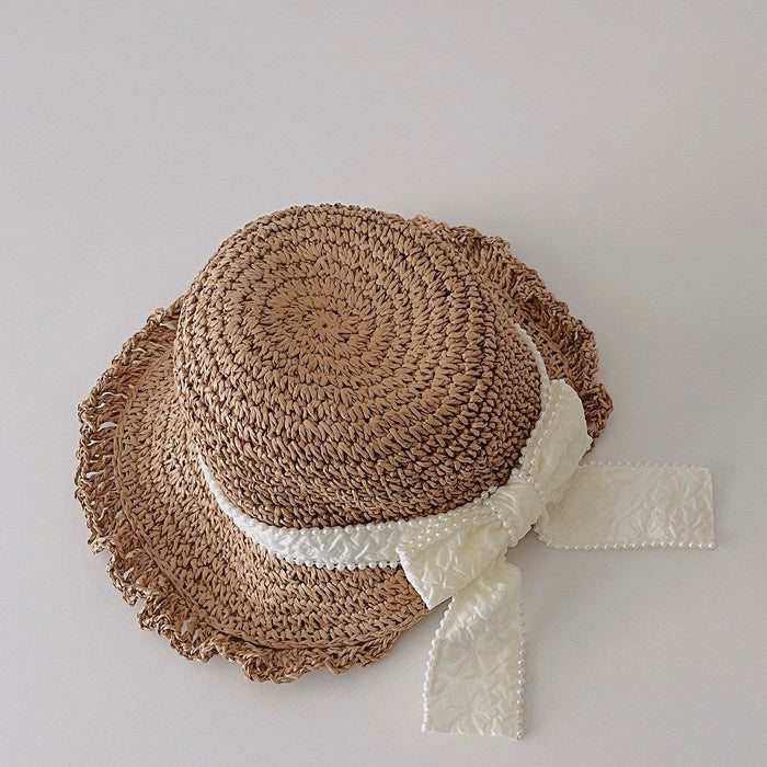 1-5 thn | TOPI PANTAI BUCKET RUFFLE HAT ANAK BAYI CATALOG OIMG OCO