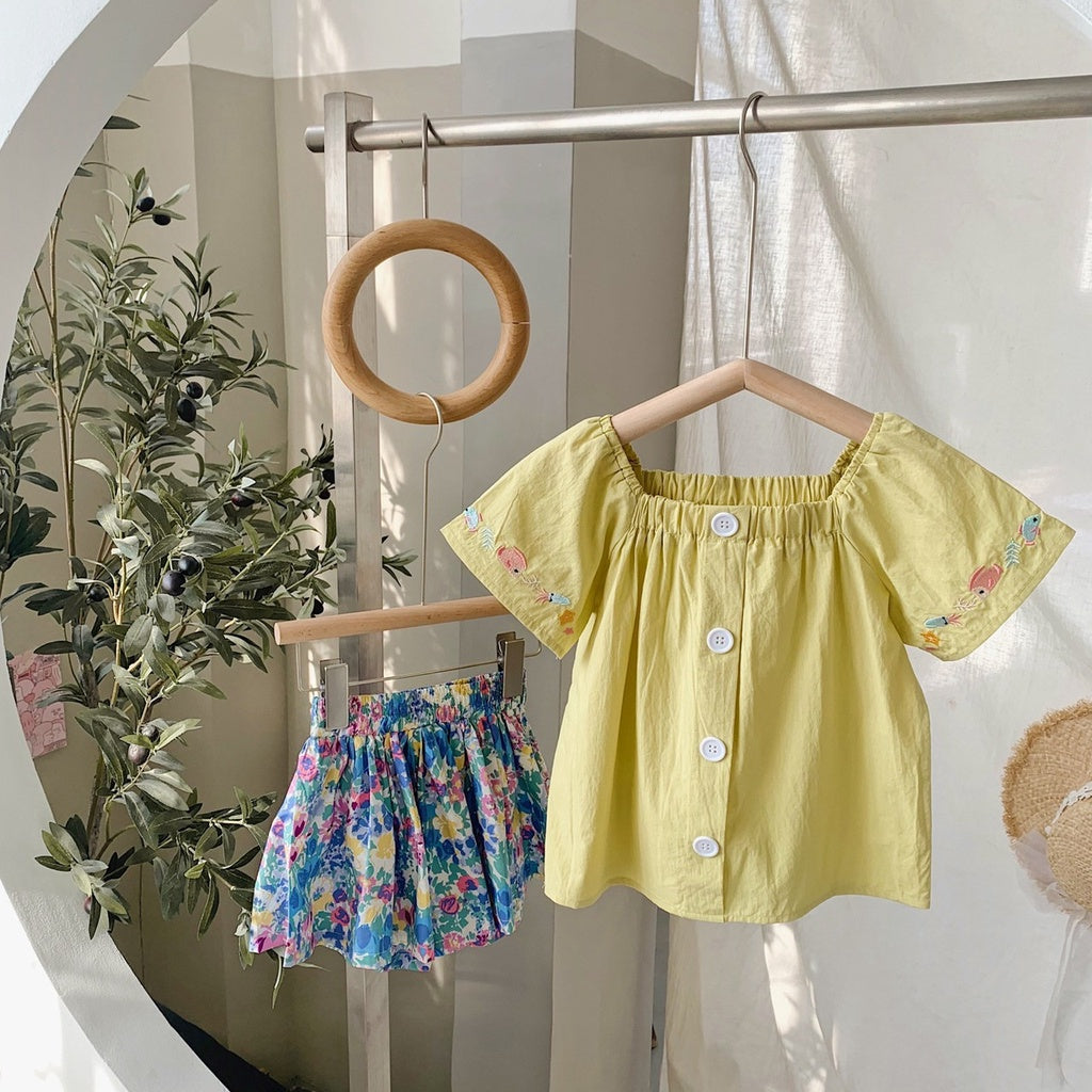 2-6 thn || ATASAN BAJU KAOS KEMEJA BLOUSE PAKAIAN ANAK PEREMPUAN catalog NXTY TF