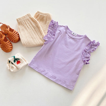 2-6 thn || ATASAN BAJU KAOS BASIC CASUAL BAYI PAKAIAN ANAK PEREMPUAN catalog NXTY TD