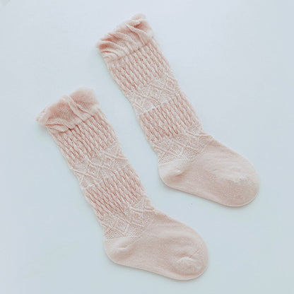 0-1 thn | KAOS KAKI POLOS BAYI ANAK IMPOR NEWBORN SOCKS PEREMPUAN catalog NMBB FQ
