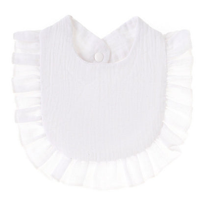 BIB SLABBER RUFFLE POLOS MUSLIN BAYI SET CELEMEK TATAKAN LIUR ANAK DQIN Q catalog