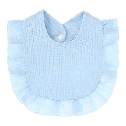 BIB SLABBER RUFFLE POLOS MUSLIN BAYI SET CELEMEK TATAKAN LIUR ANAK DQIN Q catalog