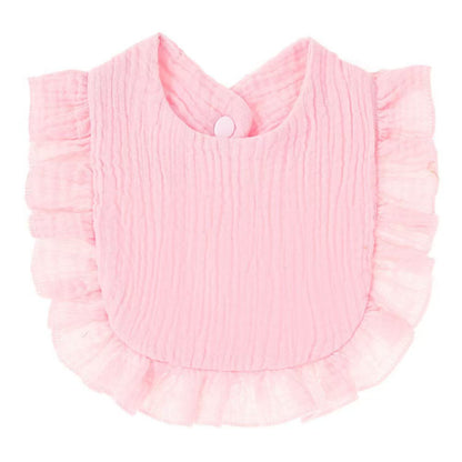 BIB SLABBER RUFFLE POLOS MUSLIN BAYI SET CELEMEK TATAKAN LIUR ANAK DQIN Q catalog