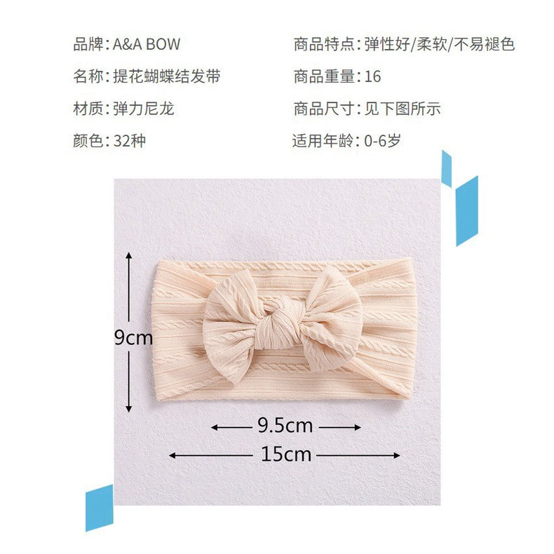 (Big Bow) Bandana bayi headband jumbo premium import pita anak perempuan catalog jbay JB AA