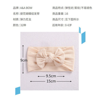 (Big Bow) Bandana bayi headband jumbo premium import pita anak perempuan catalog jbay JB AA