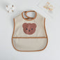 BIB BAYI BAJU BLW  / BABY SILICONE CELEMEK MAKAN MPASI / SLABBER / TATAKAN AIR LIUR DQIN DP catalog