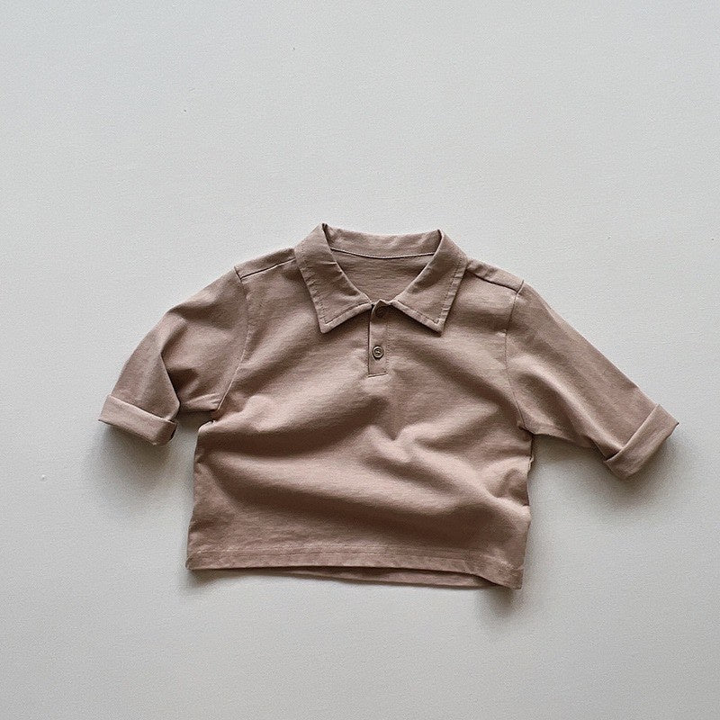 1-5thn | Tshirt Kaos Korea Basic Lengan Panjang Oblong Anak Laki-laki Pakaian Bayi MYTT catalog TA