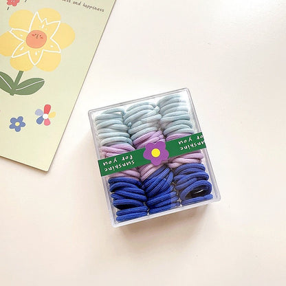 (1 Box) Set Ikat rambut | Pita Karet Rambut | bayi anak import perempuan aksesoris catalog WGEP PG