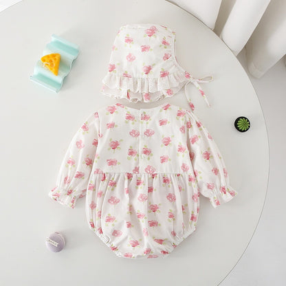 (free bandana) 0-3thn | DRESS JUMPER BAJU BAYI ANAK JUMPSUIT ROMPER PEREMPUAN XGGJ GO 7&8