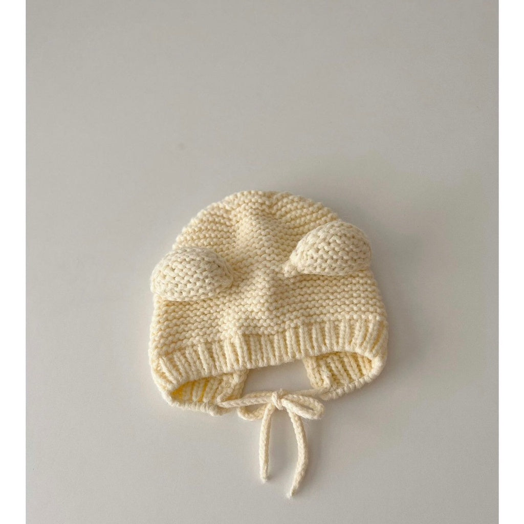 0-2 thn || Topi Bonnet Polos Bayi Newborn Anak Baby Emen Anak Impor Catalog OIMG ODN