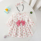 (free bandana) 0-3thn | DRESS JUMPER BAJU BAYI ANAK JUMPSUIT ROMPER PEREMPUAN XGGJ GO 7&8