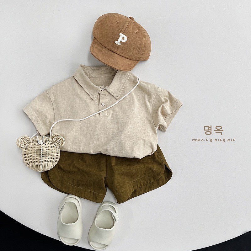 1-5thn | Kemeja Korea Formal Kaos Oversize Anak Laki-laki Pakaian Bayi MYTT catalog TC