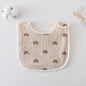 Premium BIB SLABBER BUNGA BAYI SET CELEMEK TATAKAN LIUR ANAK catalog DQIN DQ