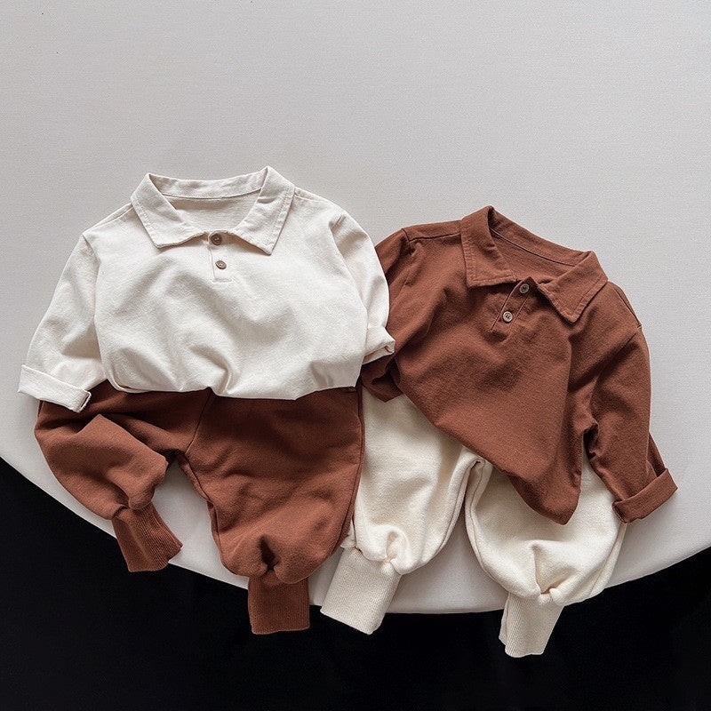 1-5thn | Tshirt Kaos Korea Basic Lengan Panjang Oblong Anak Laki-laki Pakaian Bayi MYTT catalog TA