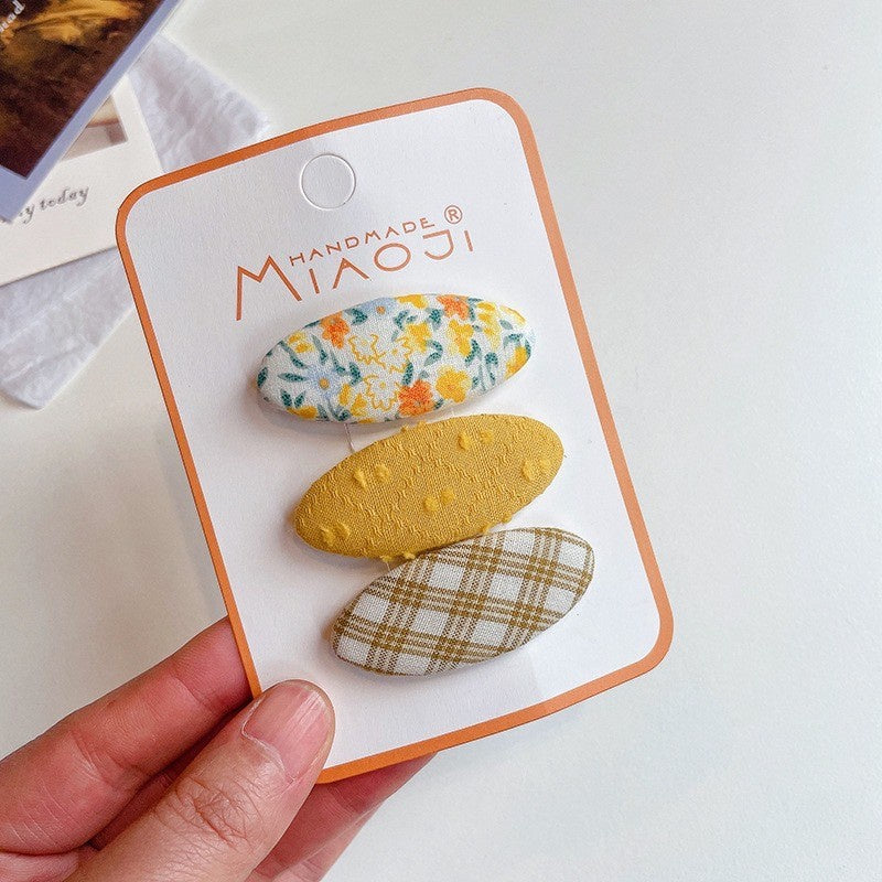 (isi 3pcs) Set Jepitan rambut | Pita Rambut | bayi anak bunga import perempuan aksesoris catalog JYRF FR