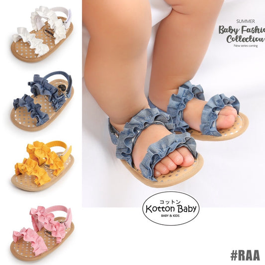 0-18m SEPATU BAYI ANAK SHOES PEREMPUAN CASUAL GAUL CATALOG RMRS RAA