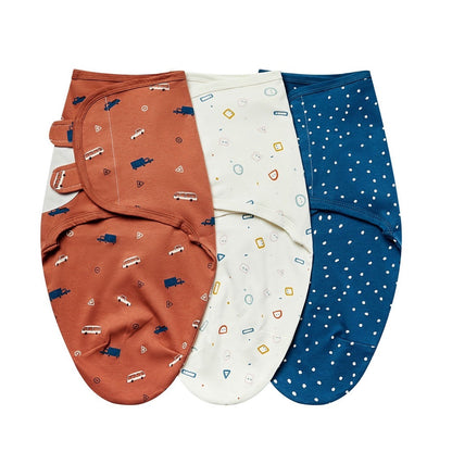 3in1 | bedong instan swaddle wrap instant sarung tidur tempel bayi catalog NSLR RC