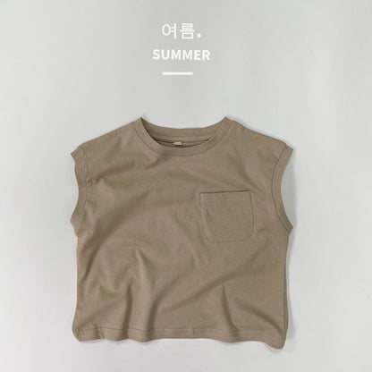 1-5thn | Tshirt Kaos Korea Basic Oblong Kutang Anak Laki-laki Pakaian Bayi KQHZ catalog KAE