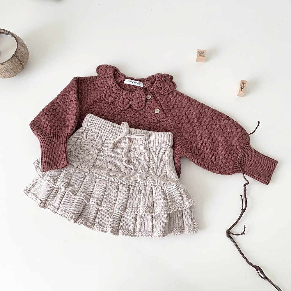 3-48bln  ||  ROK RAJUT NEWBORN ANAK PEREMPUAN catalog CTML CJ