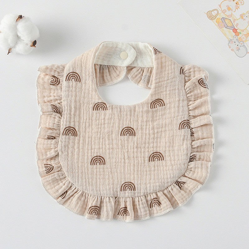 Premium BIB SLABBER BUNGA BAYI SET CELEMEK TATAKAN LIUR ANAK catalog DQIN DS