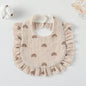 Premium BIB SLABBER BUNGA BAYI SET CELEMEK TATAKAN LIUR ANAK catalog DQIN DS