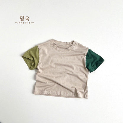 1-5thn | Tshirt Kaos Korea Basic Lengan Pendek Anak Laki-laki Pakaian Bayi MYTT catalog TH