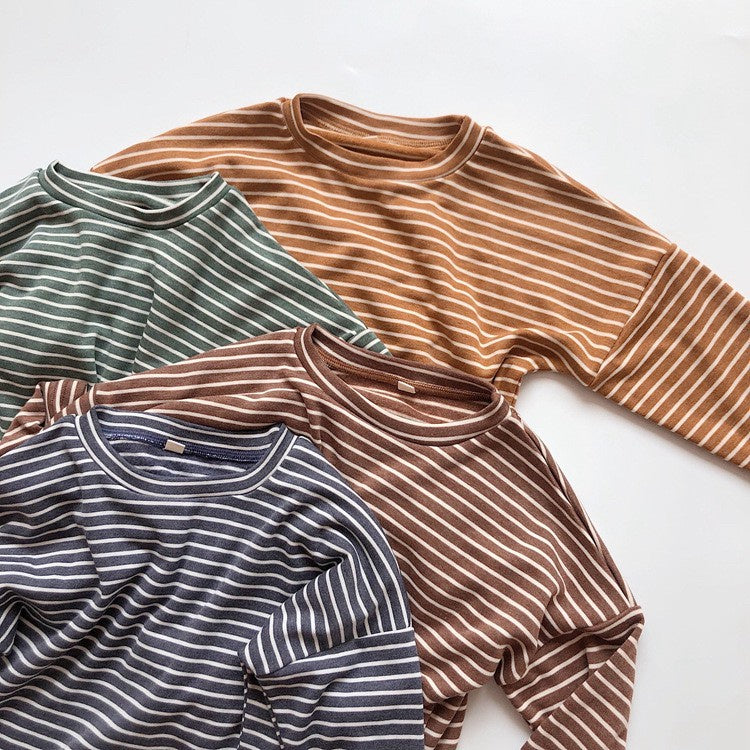 1-5thn | Tshirt Kaos Korea Basic Lengan Panjang Oblong Anak Laki-laki Pakaian Bayi KQHZ catalog KAD