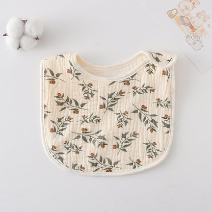 Premium BIB SLABBER BUNGA BAYI SET CELEMEK TATAKAN LIUR ANAK catalog DQIN DQ