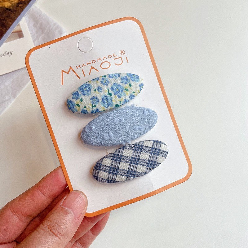 (isi 3pcs) Set Jepitan rambut | Pita Rambut | bayi anak bunga import perempuan aksesoris catalog JYRF FR