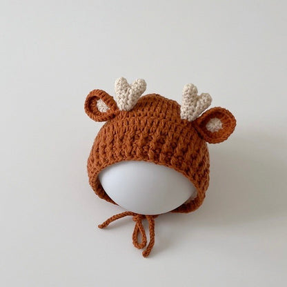0-2 thn || Topi Bonnet Polos Bayi Newborn Anak Baby Emen Anak Impor Catalog OIMG ODS