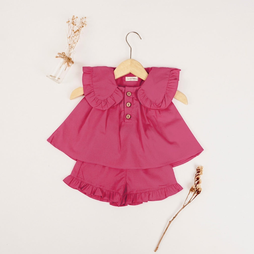 TINYME 0-3 thn || SETELAN ANAK SET ATASAN CELANA RUFFLE BAYI catalog TMTM BIANCA