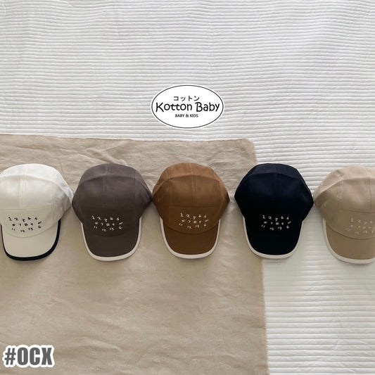 1-5 thn | TOPI BASEBALL ANAK BAYI KARAKTER LUCU UNISEX CATALOG OIMG OCX