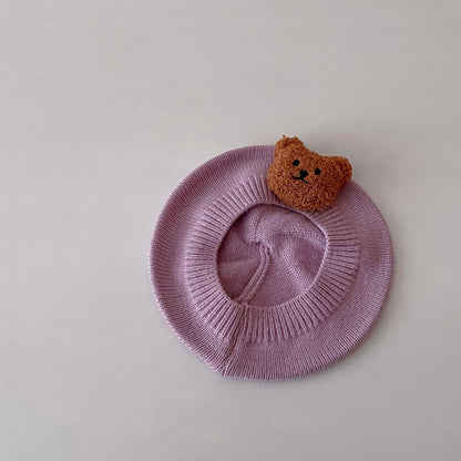 1-4 thn | TOPI KOREA BARET PELUKIS ANAK BAYI KARAKTER LUCU UNISEX CATALOG OIMG OCU
