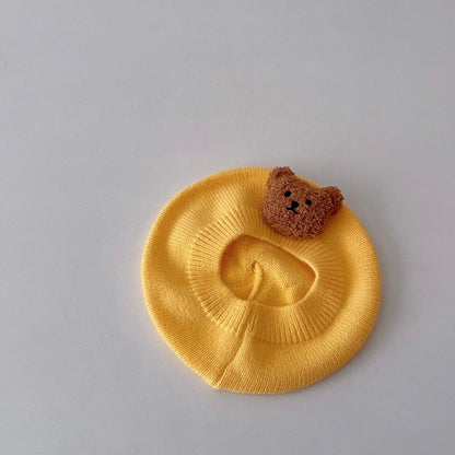 1-4 thn | TOPI KOREA BARET PELUKIS ANAK BAYI KARAKTER LUCU UNISEX CATALOG OIMG OCU